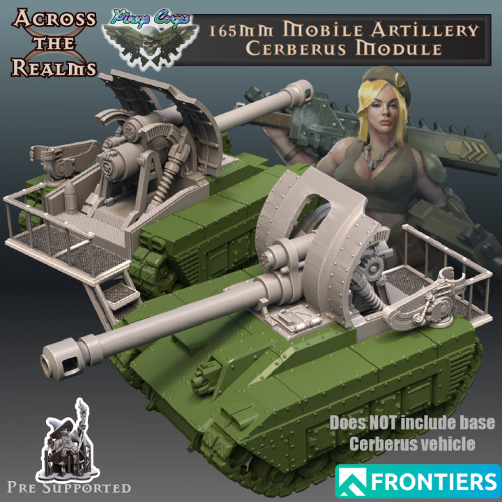 165mm Mobile Artillery Cerberus Module's Cover