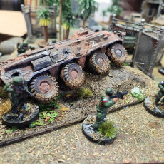 Picture of print of TurnBase Miniatures: Wargames - BTR-80/82