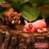 CUTE FLEXI PIG AND BOAR ARTICULATED image