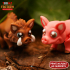 CUTE FLEXI PIG AND BOAR ARTICULATED image