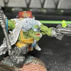 Picture of print of Orc Crazy Scientist
