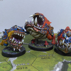 Picture of print of Fantasy Football Fearsome Fungitz Goblins COMPLETE TEAM - Presupported