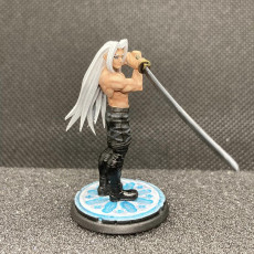 Picture of print of Sephiroth - FFVII - 32mm Miniature