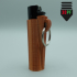 Clipper Lighter Case Keychain image