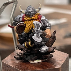 Picture of print of Dwarf Brewmaster - Highlands Miniatures