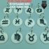Zodiac Sign Keychains image
