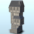 Medieval architecture pack No. 1 - Medieval Gothic Feudal Old Archaic Saga 28mm 15mm image