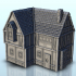 Medieval architecture pack No. 1 - Medieval Gothic Feudal Old Archaic Saga 28mm 15mm image