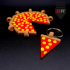 Pizza Keychain image
