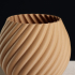 Swirl Sphere Plant Pot, Vase Mode & Shelled image