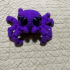 Crocheted Spider print image