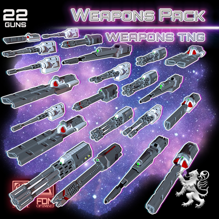 Weapons Pack - Original Weapons TNG's Cover