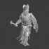 Tribe Bonus Figure - Medieval warrior bishop advancing image