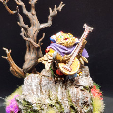 Picture of print of Owlfolk Bard