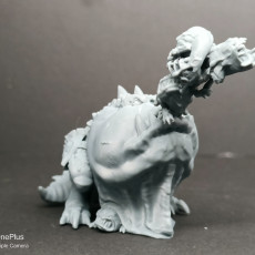 Picture of print of Fantasy Football goblin Spit-Beast - Presupported
