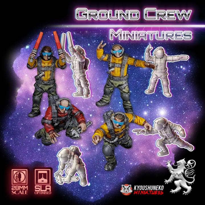 28mm Ground Crew Miniatures's Cover