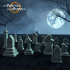 Gothic Cemetery Terrain Set - Supportless image