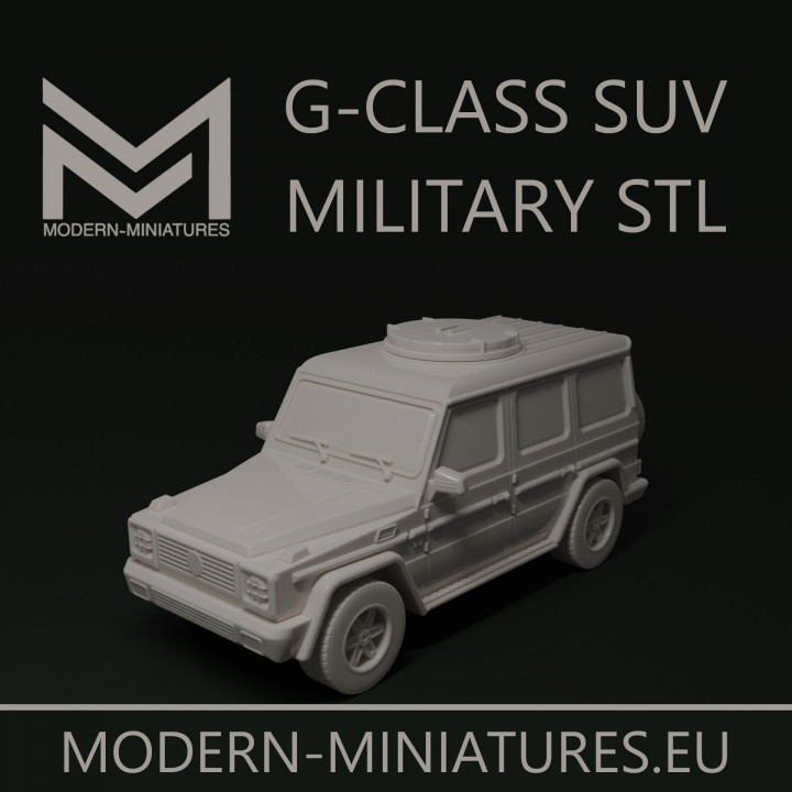 Militaryy G.Class SUV's Cover