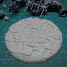 Picture of print of Broken Tiles 100x100mm Bases