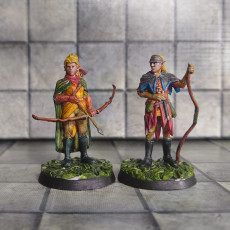 Picture of print of DnD Heroes Elf Ranger Female [Pre-Supported]