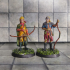 DnD Heroes Elf Ranger Female [Pre-Supported] print image