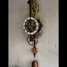 Picture of print of Crazy Gear Wall Clock
