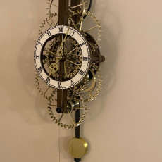 Picture of print of Crazy Gear Wall Clock
