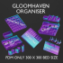 GLOOMHAVEN ORGANISER - 300X300 FDM ONLY image