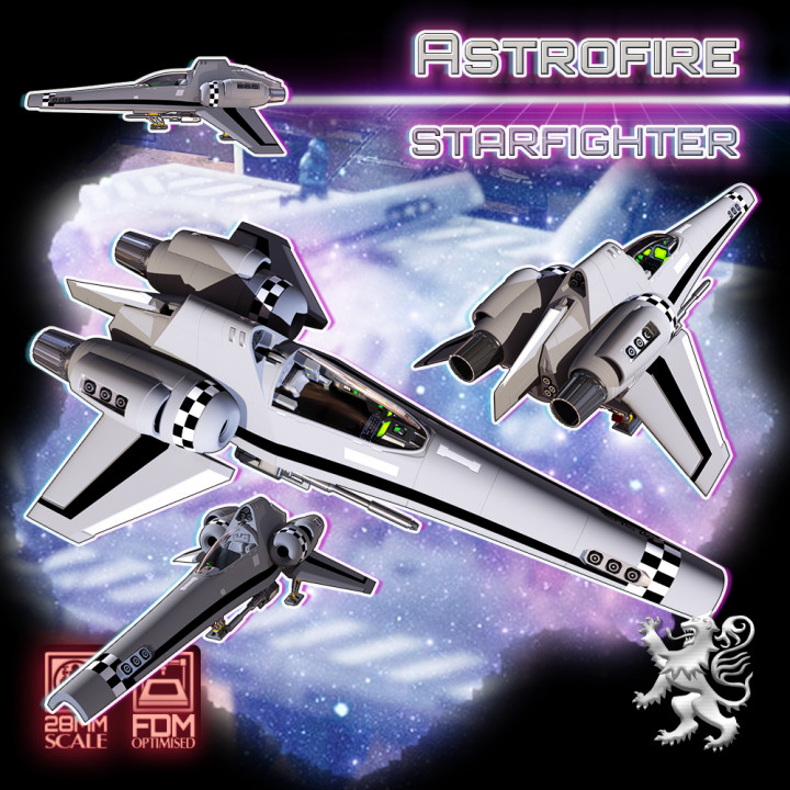 ASF-09S Astrofire Starfighter's Cover
