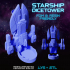 Starship Dicetower - FDM & Resin Friendly image