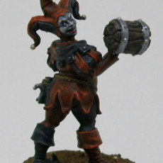 Picture of print of Evil Jester [PRE-SUPPORTED]