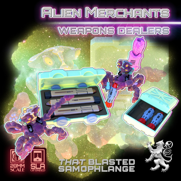 Alien Merchants - Weapon Dealers's Cover