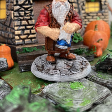 Picture of print of Dwarf Tavern keeper