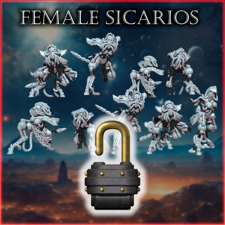 FemaleSicarios Milestone's Cover