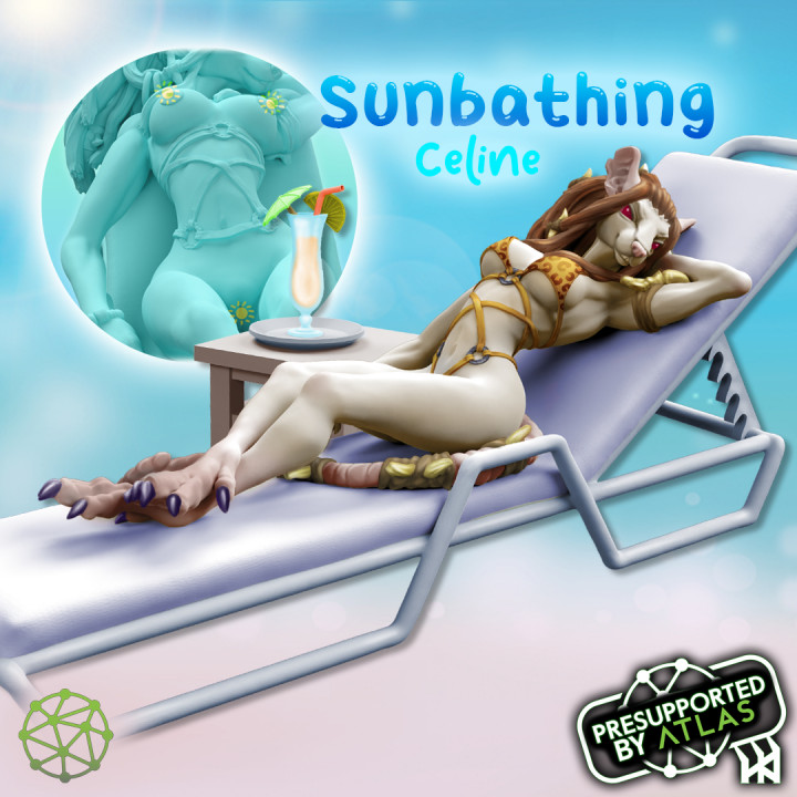 Sunbathing Celine (+NSFW Variants)'s Cover