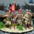 28mm French dismounted cavalry (Spahis) HQ 1 image