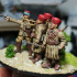 28mm French dismounted cavalry (Spahis) HQ 1 image