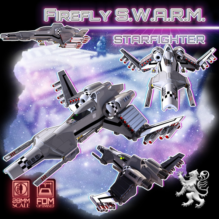 ASF-09AS Firefly S.W.A.R.M. Starfighter's Cover