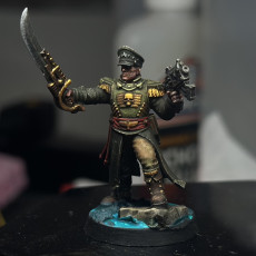 Picture of print of Commissar – Imperial Guard