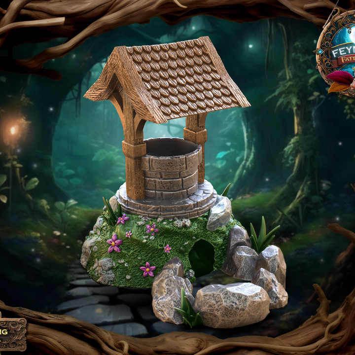 Magical Wishing Well Dice Tower - SUPPORT FREE!'s Cover