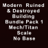 Modern Ruined Building Bundle Pack 1 Mech/Titan No Base image