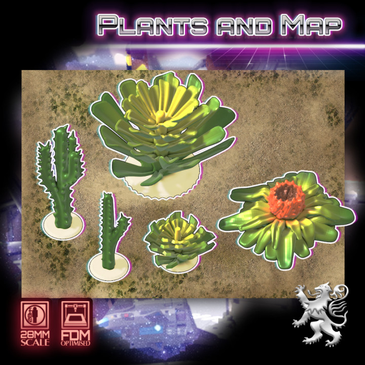 Plants and Map's Cover