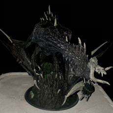 Picture of print of Legendary Chromatic Black Dragon