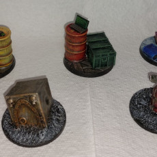 Picture of print of Gothic Sector : Templaris - Objective Markers for Wargame