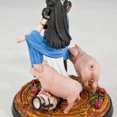 Picture of print of Circe the Enchantress - 32mm scale