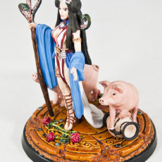 Picture of print of Circe the Enchantress - 32mm scale