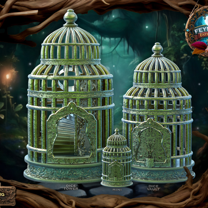 The Hag's Birdcage Dice Vault - SUPPORT FREE!'s Cover