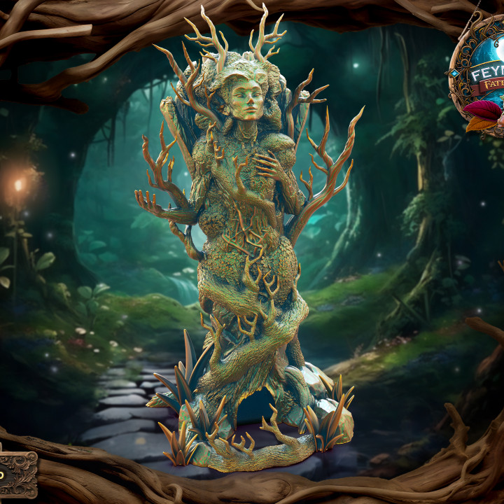 Dryad Miniature - Pre-supported's Cover
