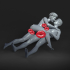 KISSING - NSFW - EROTIC MINIATURE 75 MM SCALE image