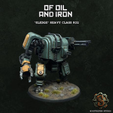 Picture of print of "Sledge" Heavy Rig